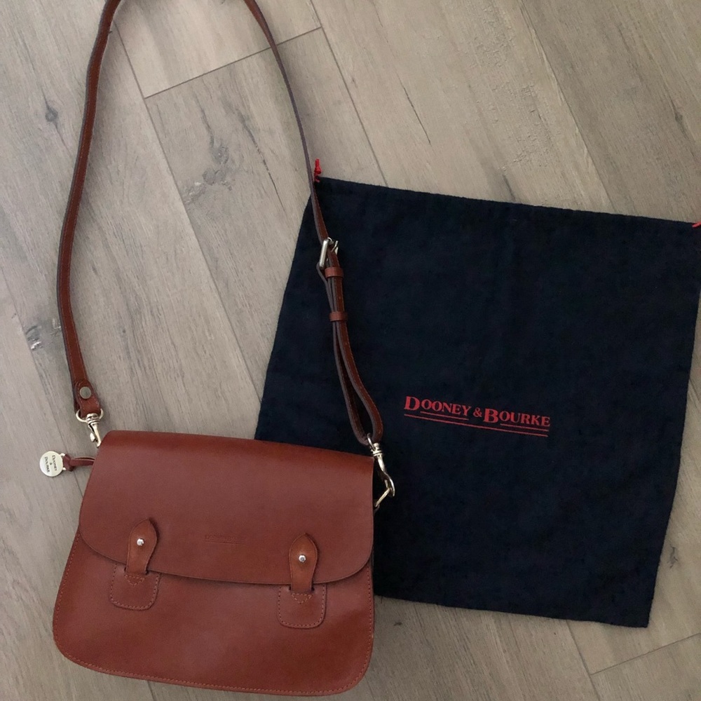 Dooney & Bourke Double Button Flap Bag